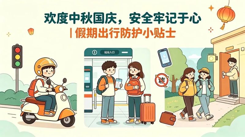 欢度中秋国庆，安全牢记于心